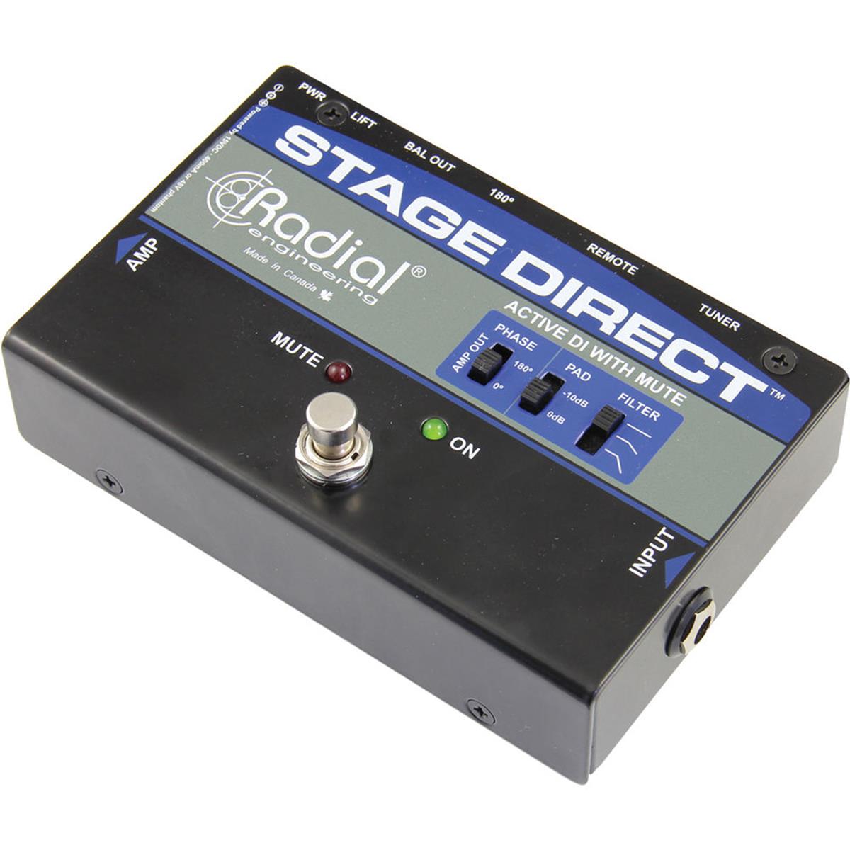 RADIAL STAGE DIRECT - Voce - Audio Outboard ed Effetti - DI box