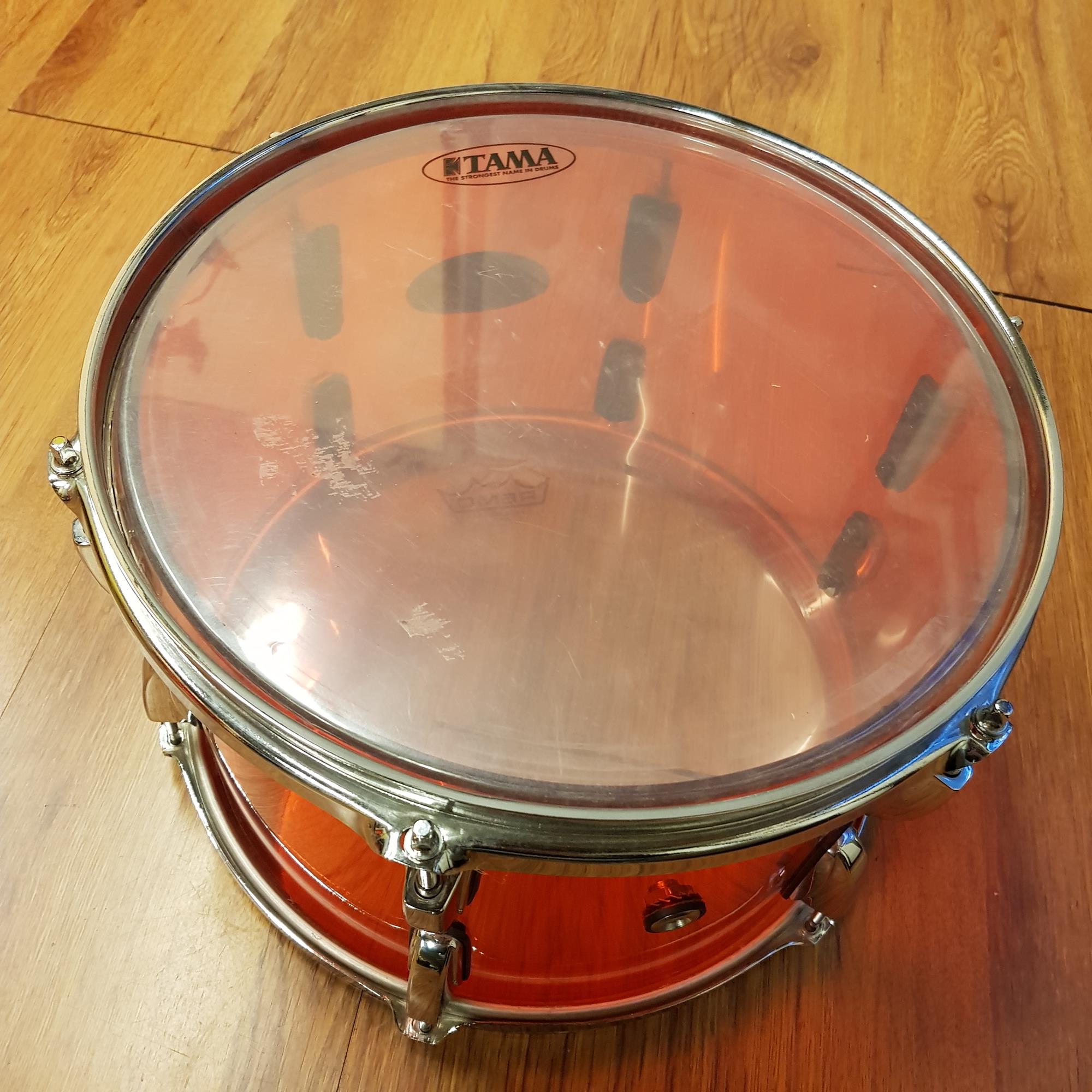 PEARL CRYSTAL BEAT RUBY RED DRUMSET CRB524P/C731 ACRYLIC