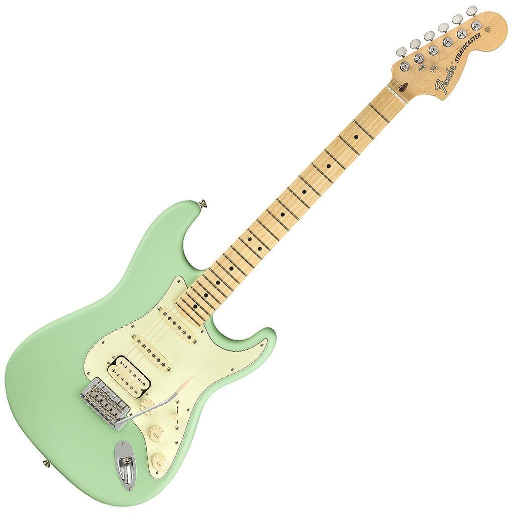 FENDER American Performer Stratocaster HSS MN Satin Surf Green 0114922357