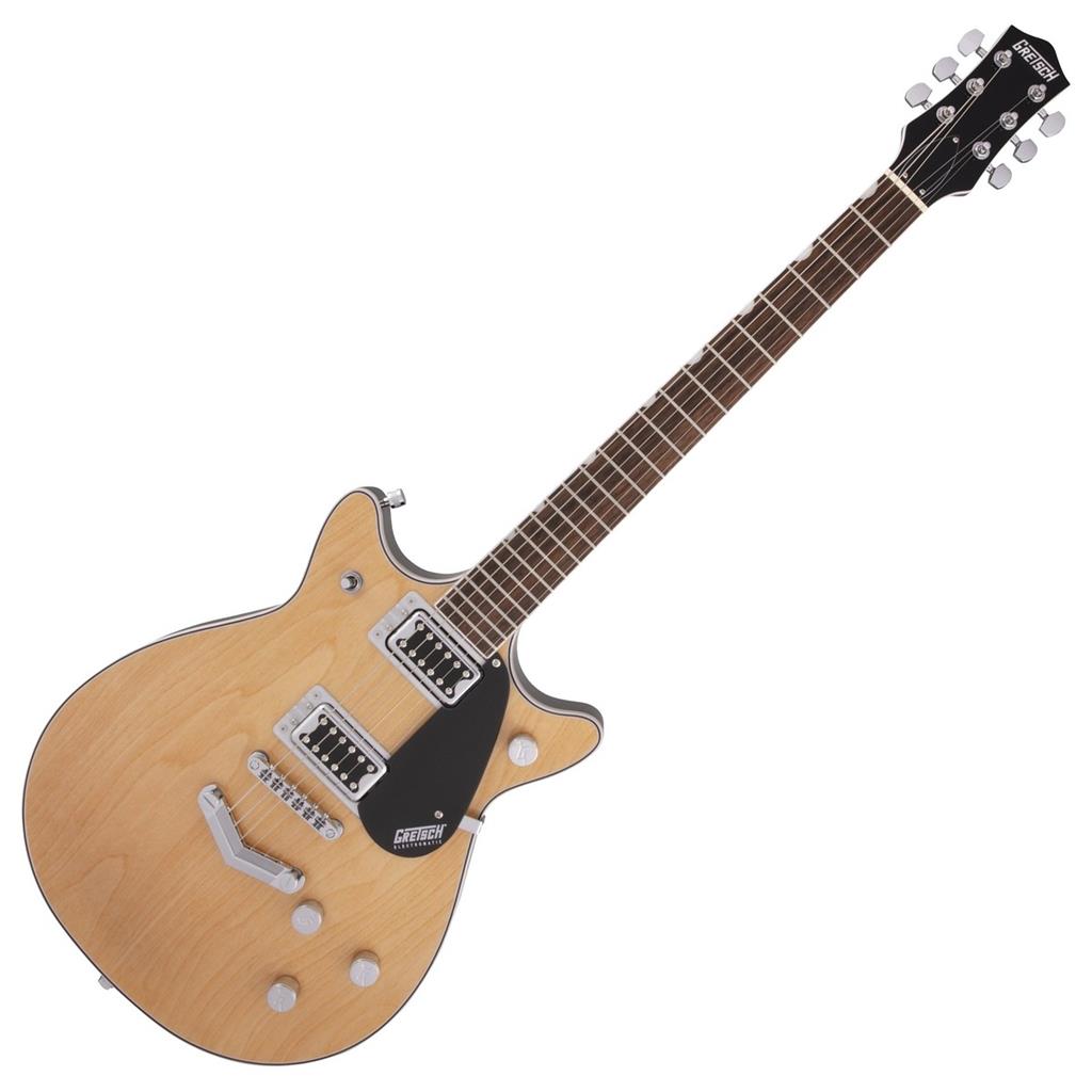 GRETSCH G5222 Electromatic Double Jet BT with V-Stoptail LF Aged Natural 2509310521