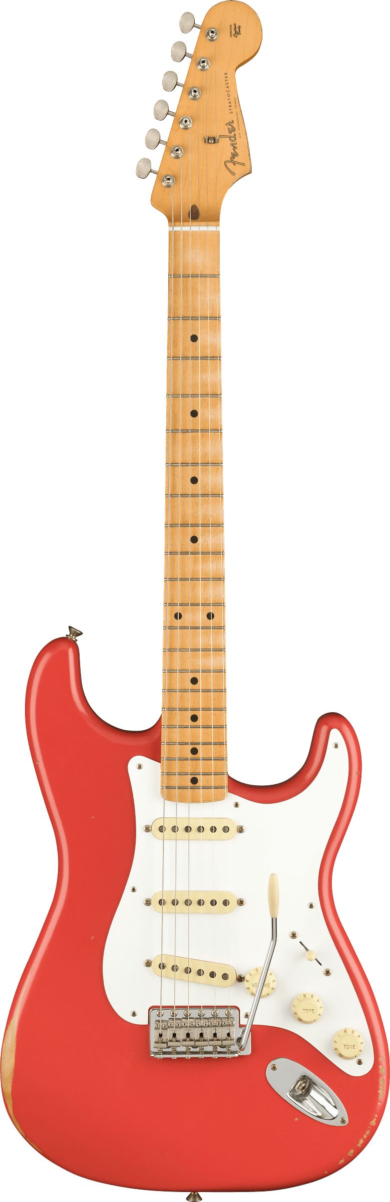 FENDER Vintera Road Worn 50s Stratocaster MN Fiesta Red 0149972340