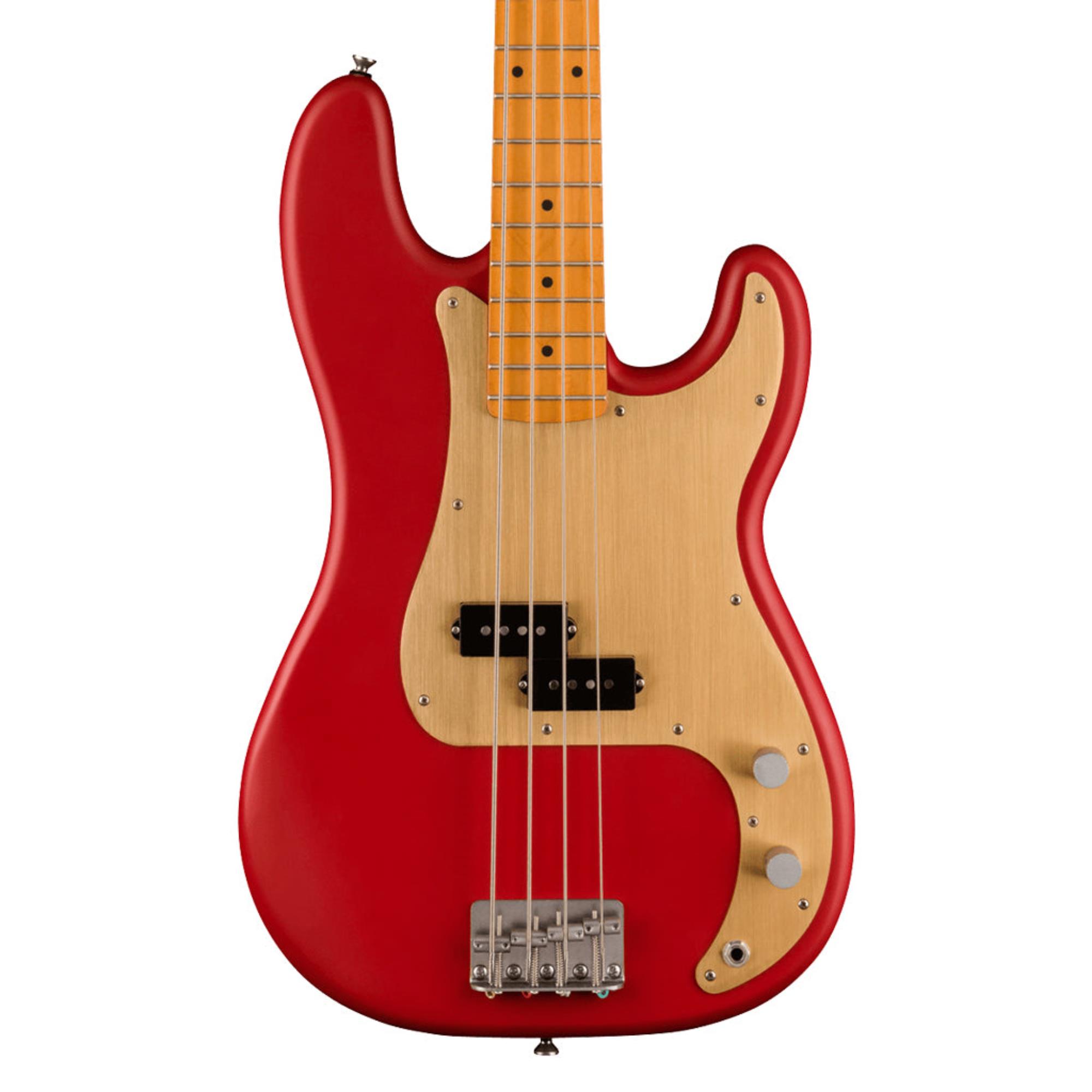 SQUIER 40th Anniversary Precision Bass  Vintage Edition MN Satin Dakota Red - 0379530554