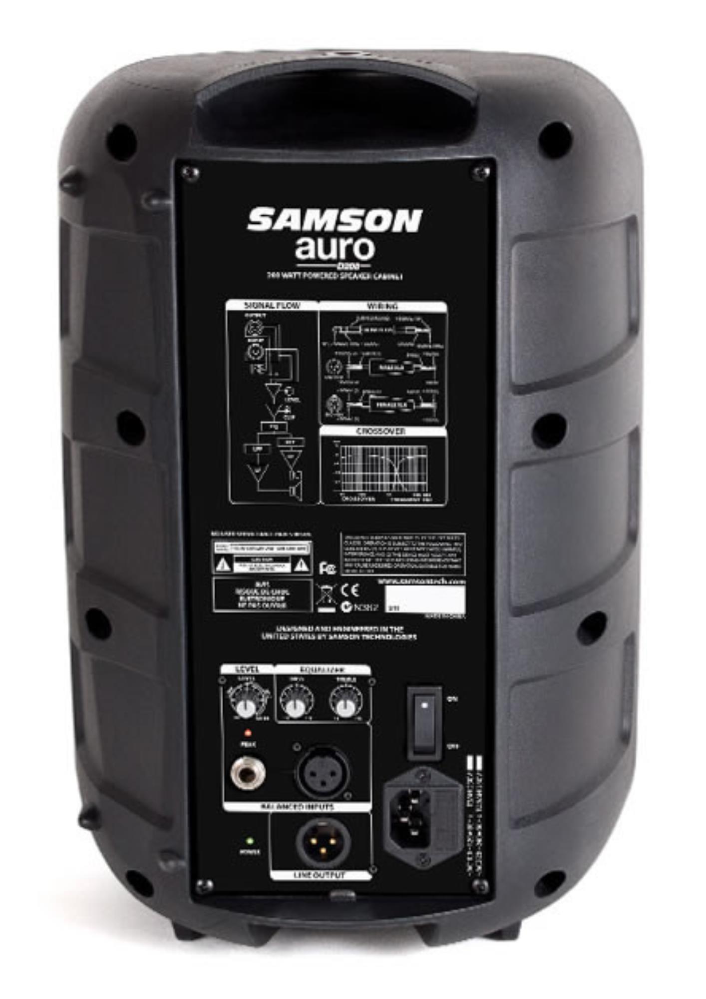 Samson AURO D208 - Diffusore Attivo - 200W