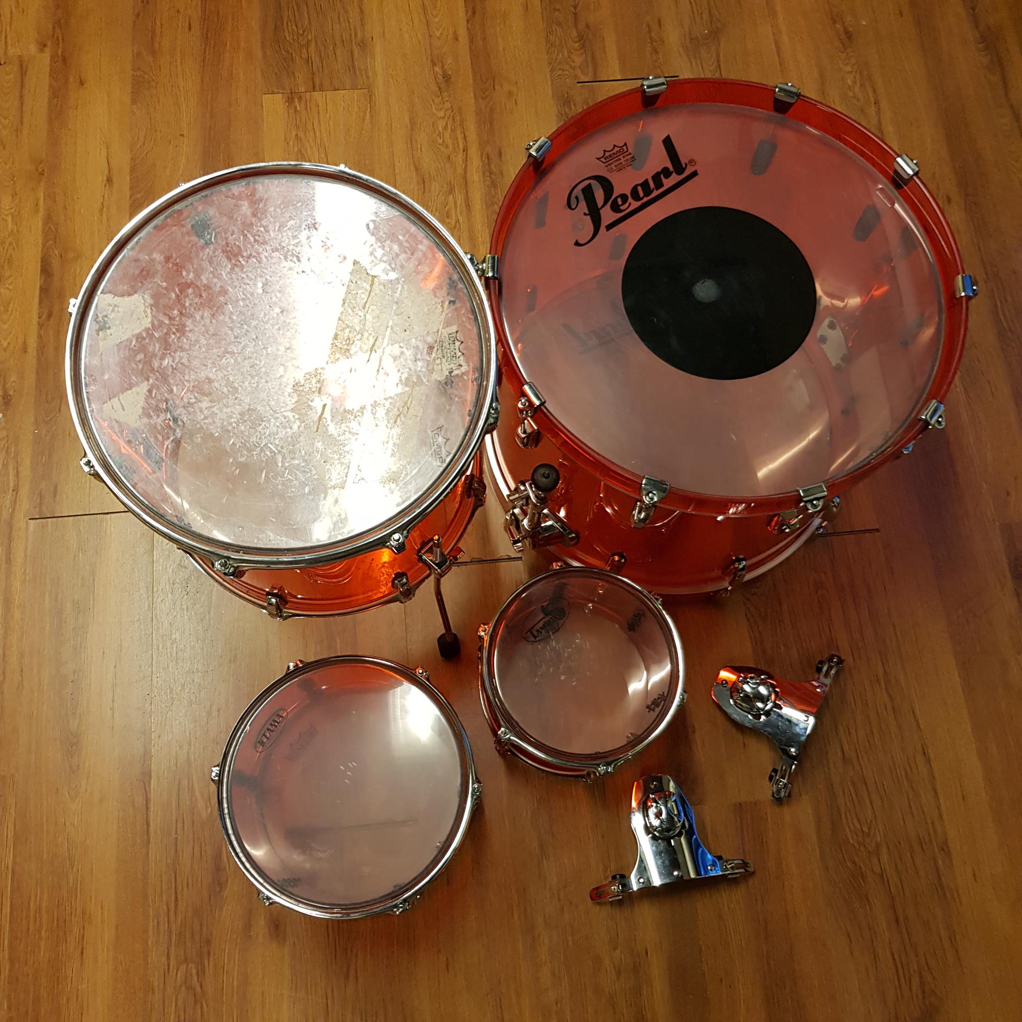 PEARL-CRYSTAL-BEAT-RUBY-RED-DRUMSET-CRB524P-C731-ACRYLIC-sku-1644063414180