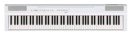 YAMAHA P125W WHITE - Tastiere Pianoforti Digitali
