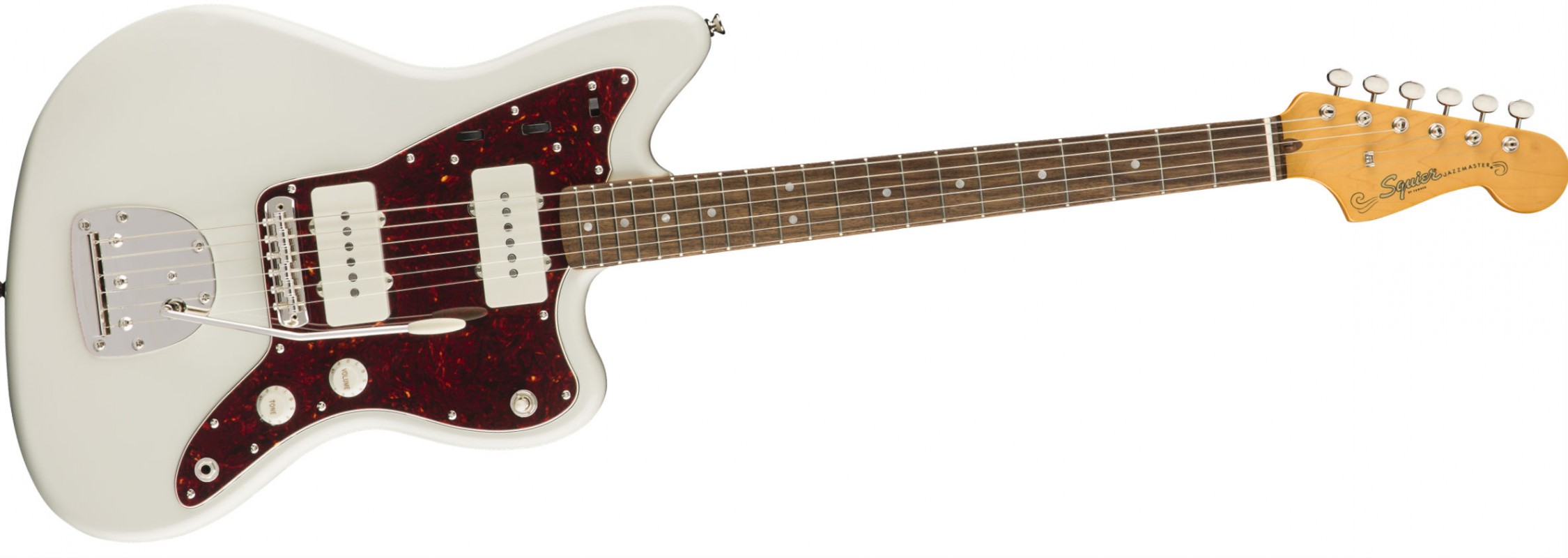 SQUIER CLASSIC VIBE 60s JAZZMASTER LRL OWT OLYMPIC WHITE 0374083505 - Chitarre Chitarre - Elettriche