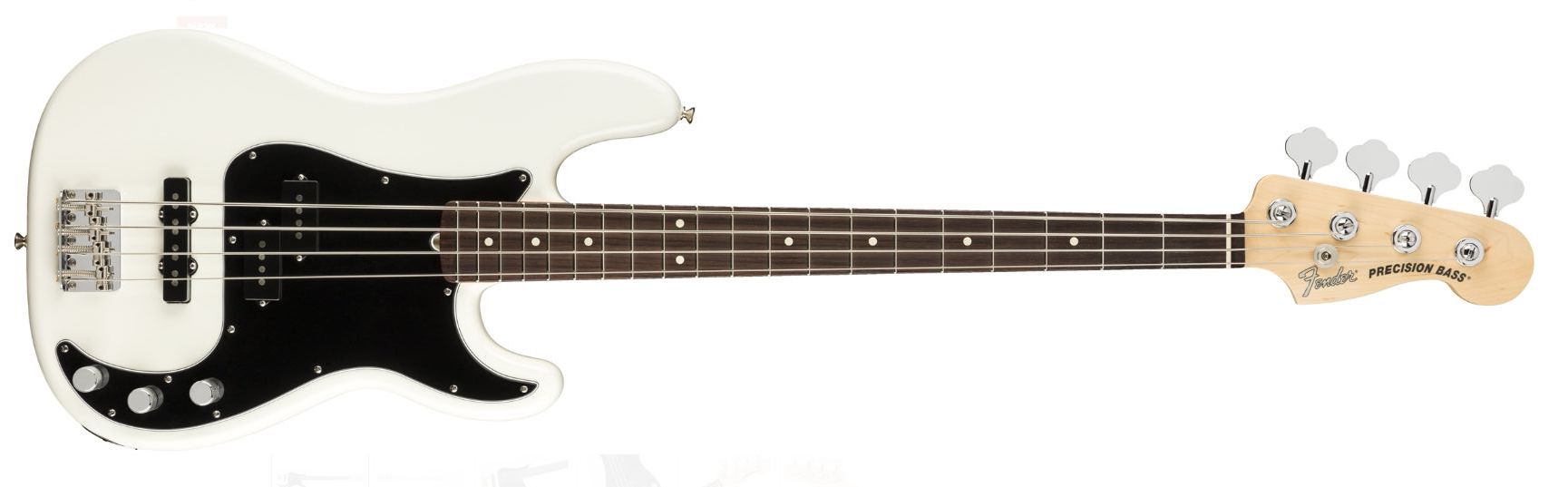 FENDER American Performer Precision Bass RW Arctic White 0198600380 - Bassi Bassi - Elettrici 4 Corde