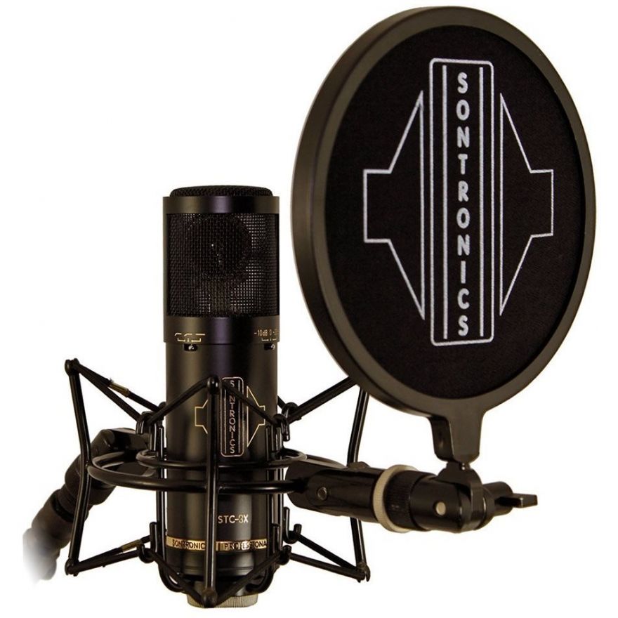 SONTRONICS STC3X Pack Black - Voce - Audio Microfoni - Microfoni da Studio