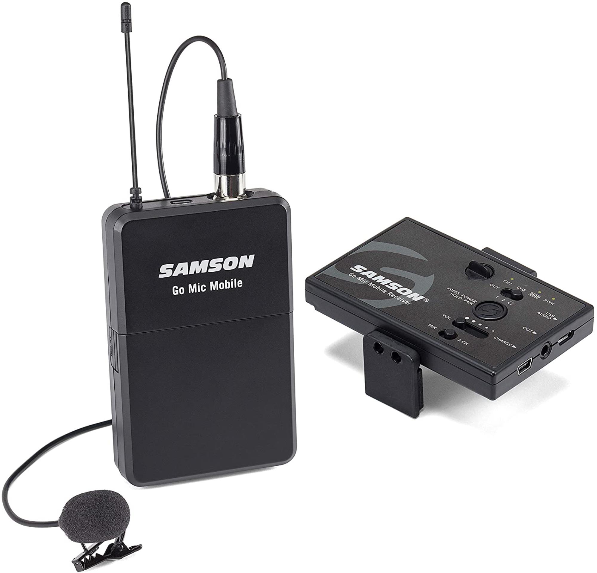 SAMSON Go Mic Mobile Lavalier System - Voce - Audio Microfoni - Wireless Voce