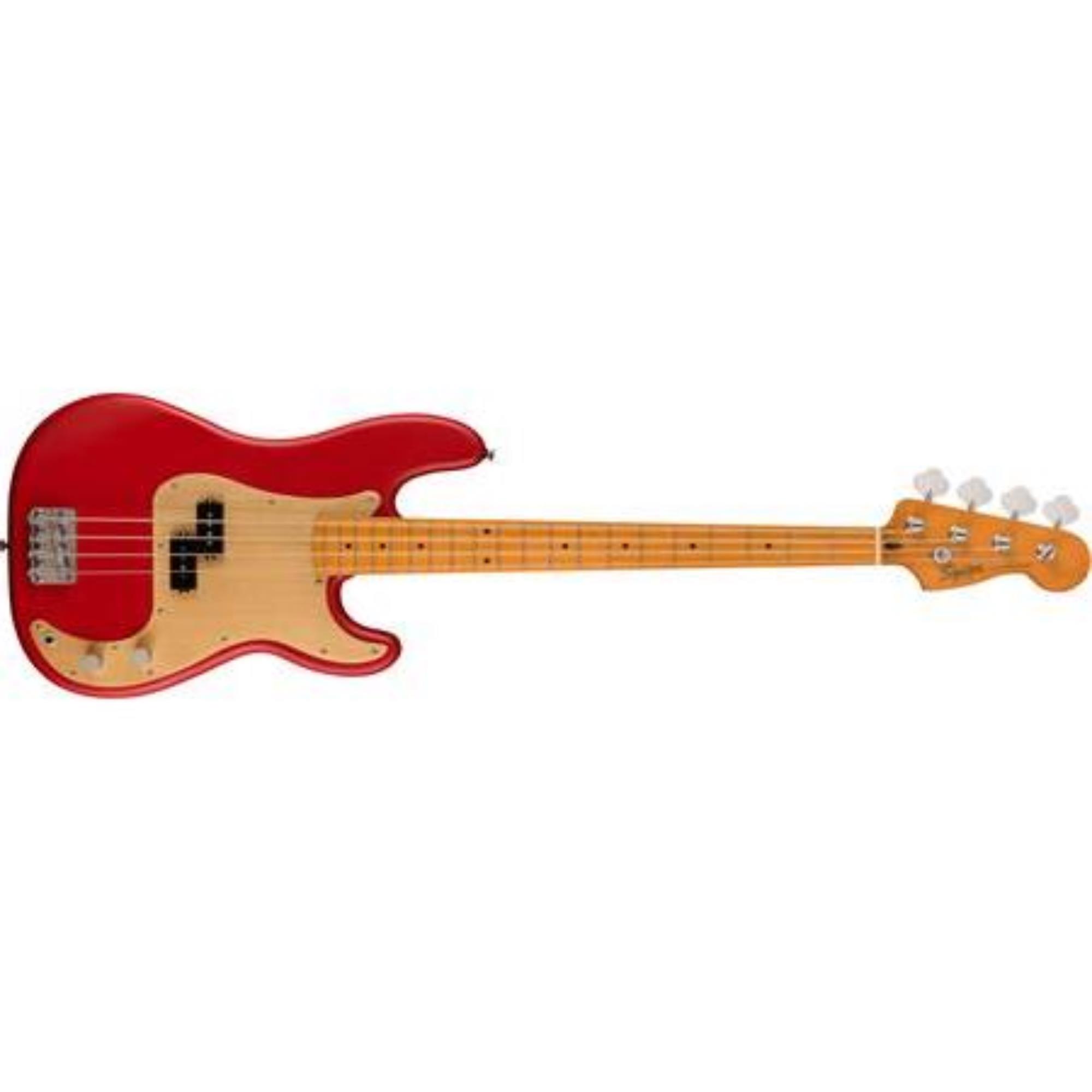 SQUIER 40th Anniversary Precision Bass  Vintage Edition MN Satin Dakota Red - 0379530554 - Bassi Bassi - Elettrici 4 Corde