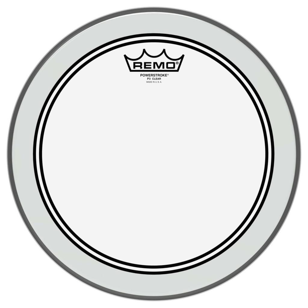 REMO POWERSTROKE III 3 CLEAR 14 - Batterie / Percussioni Accessori - Pelli e Cerchi