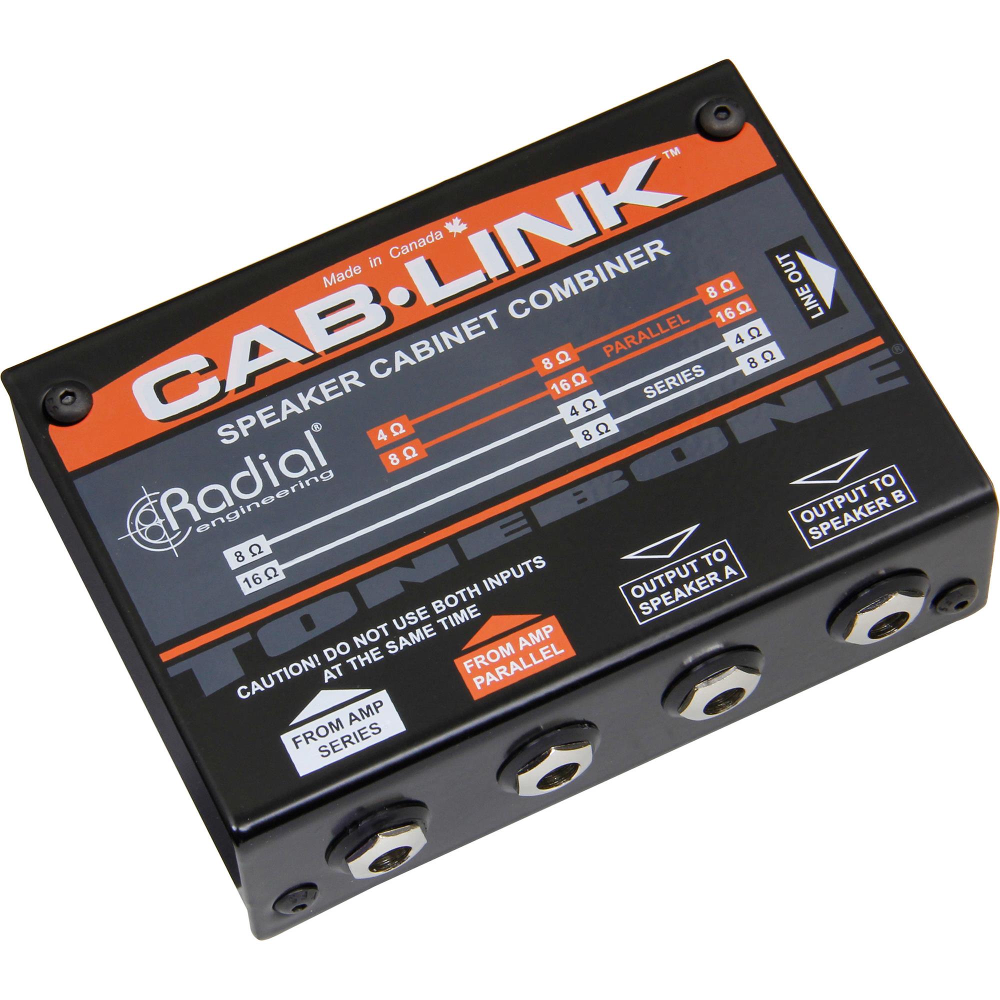 Radial Engineering CAB-link Speaker cab splitter - Dj Equipment Accessori - DI Box