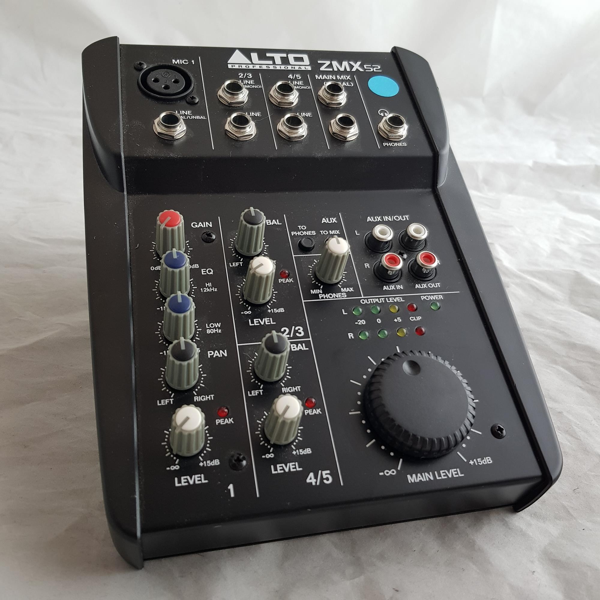 ALTO ZMX52 MIXER - Voce - Audio Mixer Passivi