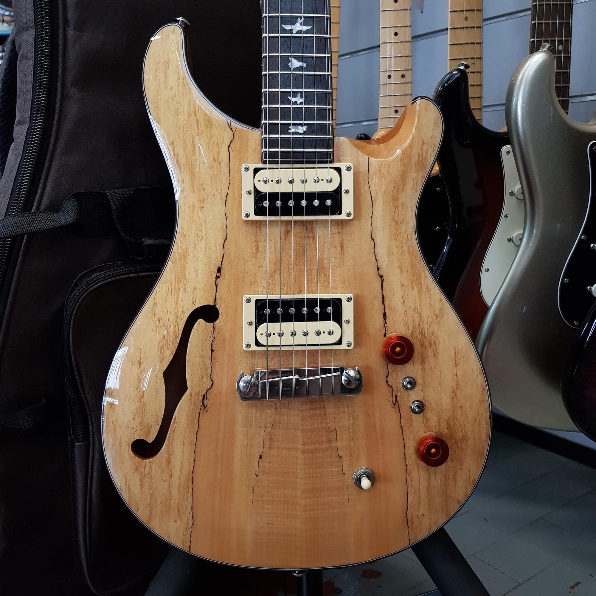 PRS-SE-CUSTOM-22-HOLLOW-BODY-EXOTIC-SPALTED-MAPLE-sku-1679079291867