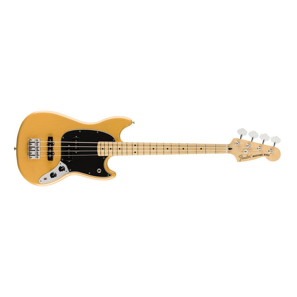 FENDER Player Mustang Bass PJ Butterscotch Blonde 0147718550 - Bassi Bassi - Elettrici 4 Corde